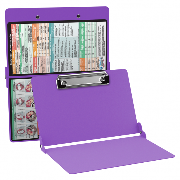 WhiteCoat Clipboard® - Lilac OB Ultrasonography Edition